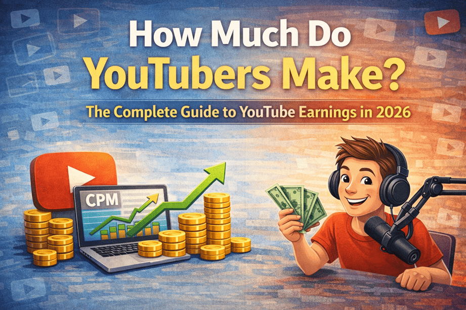 How Much Do YouTubers Make? The Complete Guide to YouTube Earnings in 2026